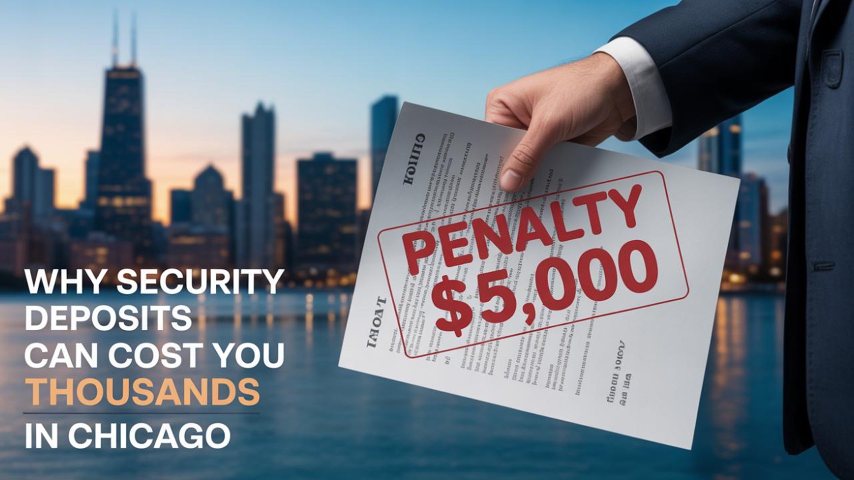 Why Chicago Landlords Should Never Take Security Deposits (and What to Do Instead)
